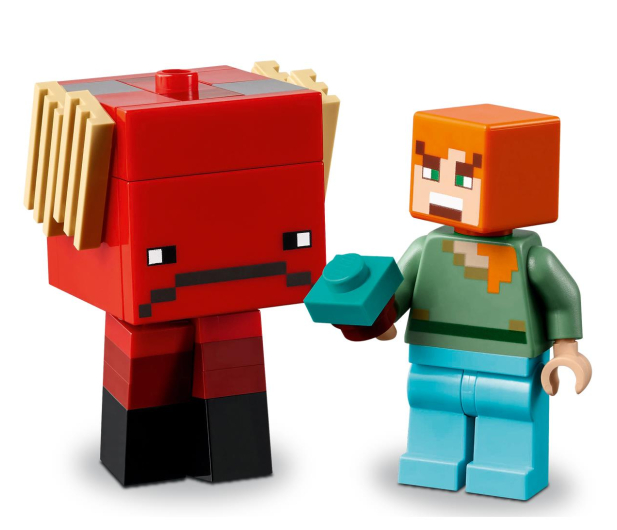 LEGO Minecraft 21266 Bitwa na moście Netheru - 1283659 - zdjęcie 17